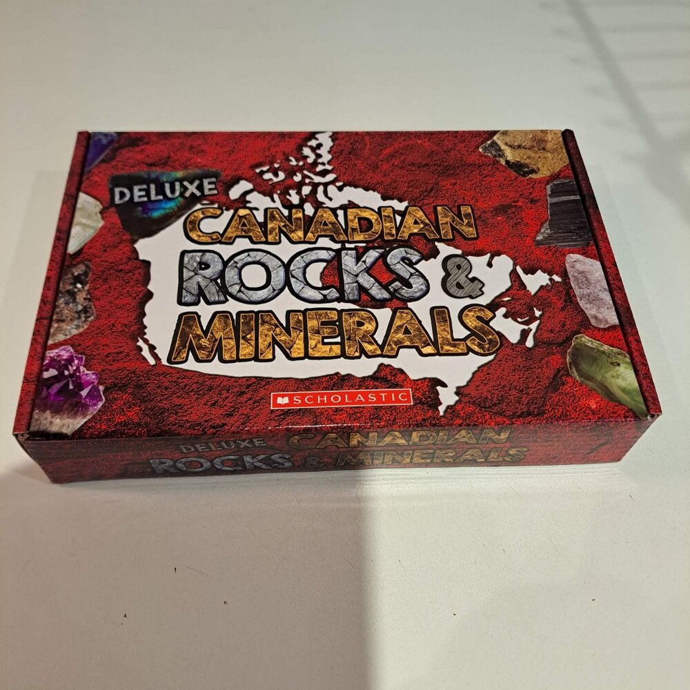 Deluxe Canadian rocks and minerals set Scholastic